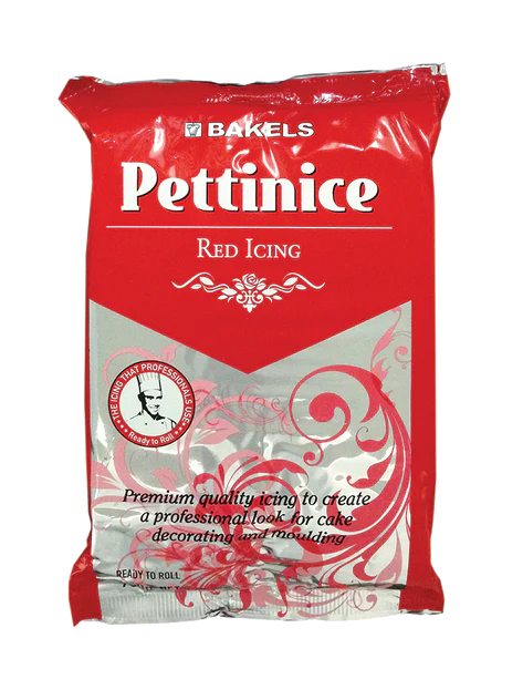 Bakels Pettinice Fondant 750g Red *Clearance*