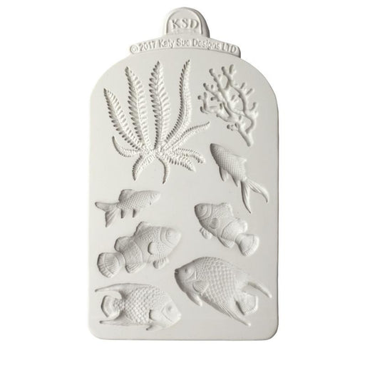 Silicone Mould Fish, Seaweed & Coral