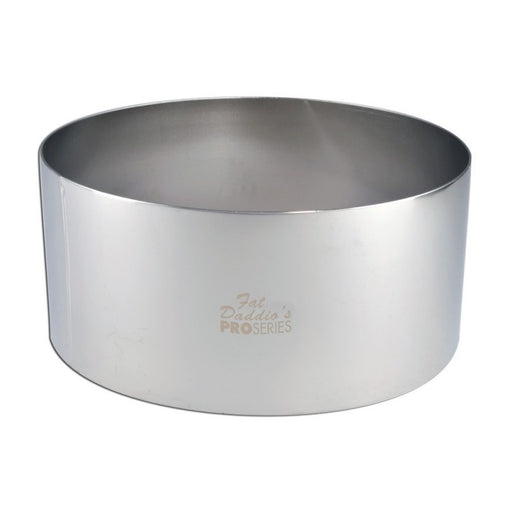 Stainless Steel Pastry Ring Deep 8in