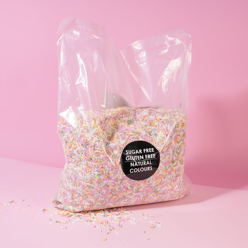 Pastel Rainbow Sugar Free Jimmies