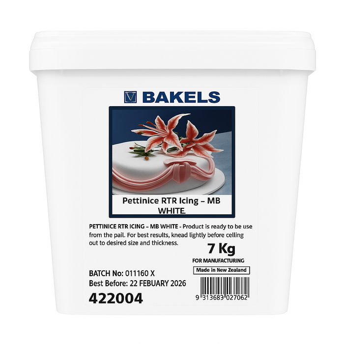 Pettinice RTR Fondant White 7kg