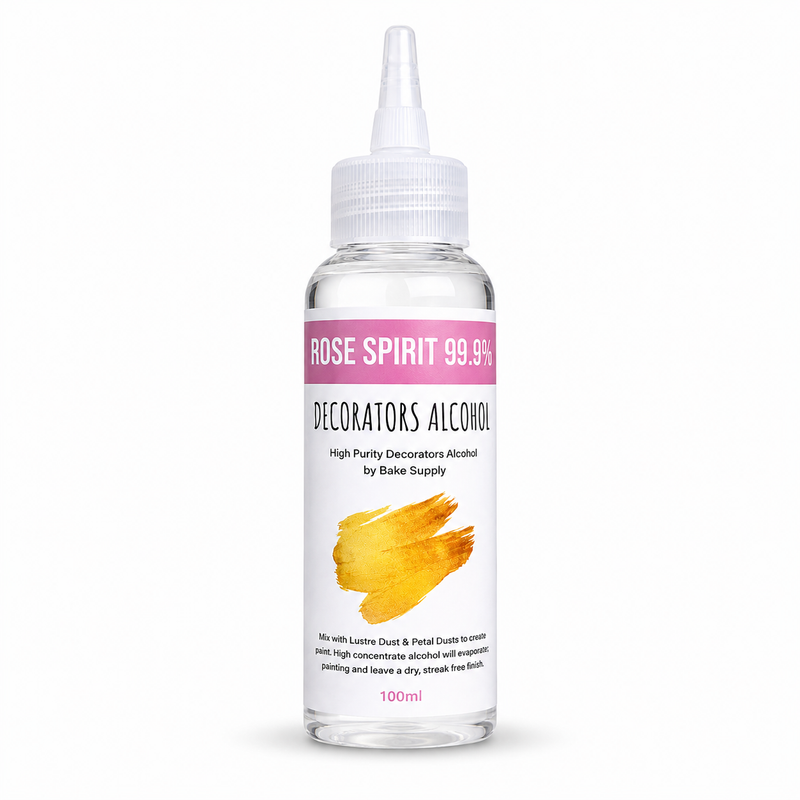 Rose Spirit High Grade 99.9% Decorators Alcohol 100mL