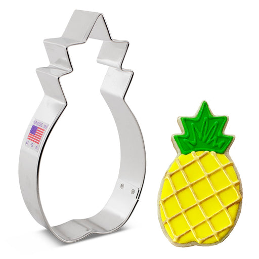 Cookie Cutter Pineapple 5in
