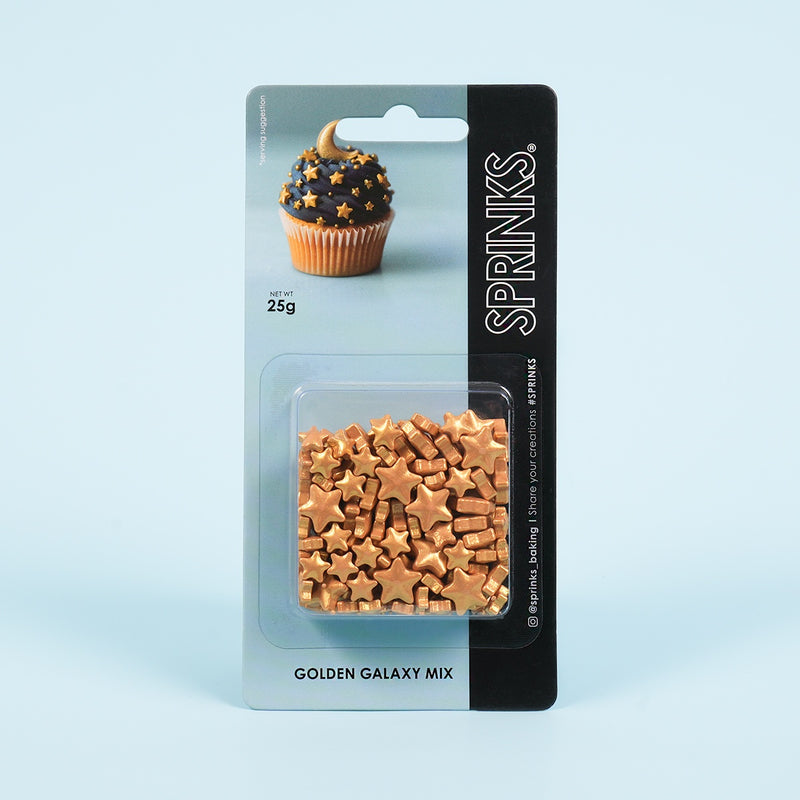 Sprinkles Shapes Golden Galaxy 25g