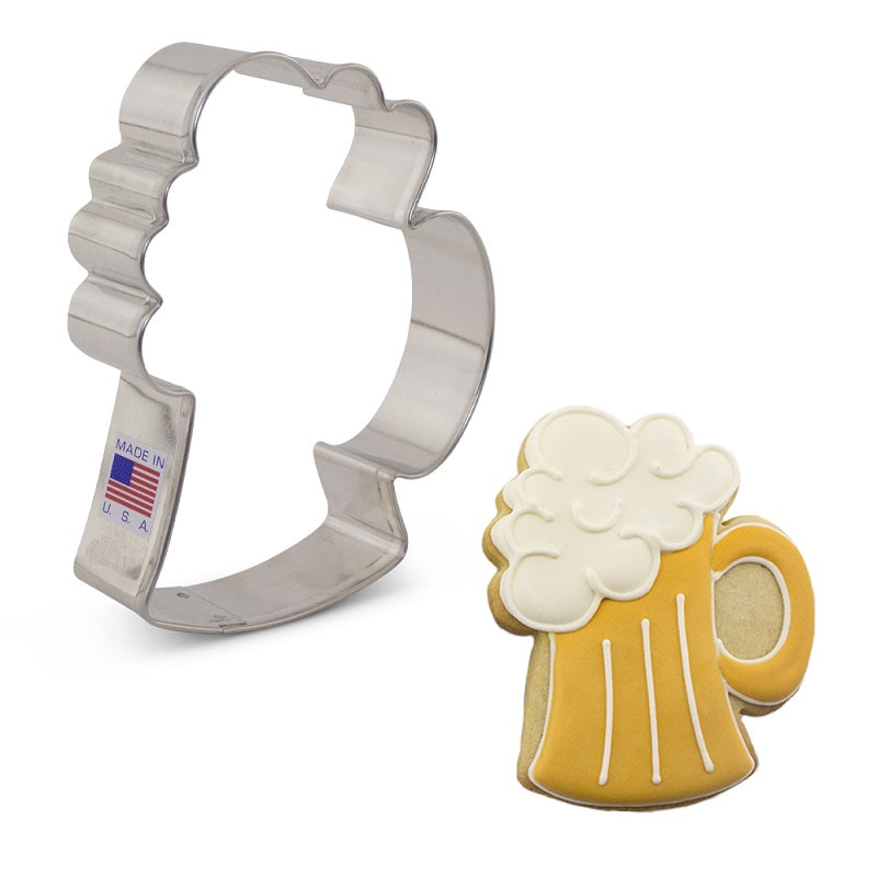 Cookie Cutter Beer Mug 4in