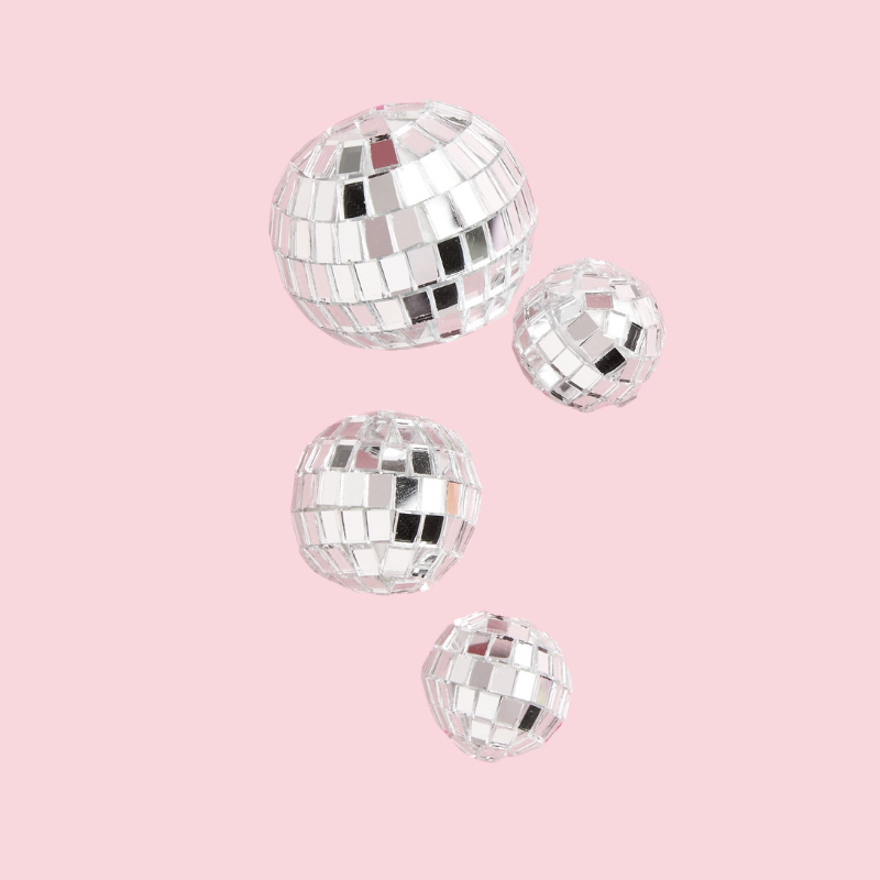 Disco Ball Topper 8pc