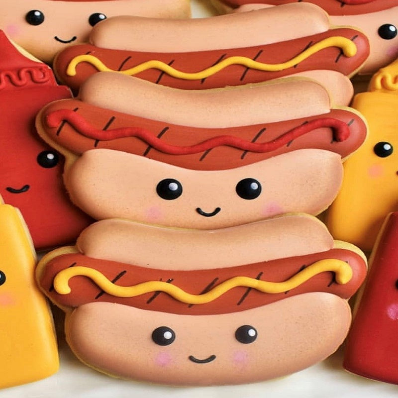 Cookie Cutter Hot Dog 4in