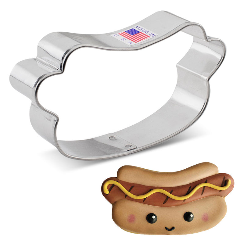 Cookie Cutter Hot Dog 4in