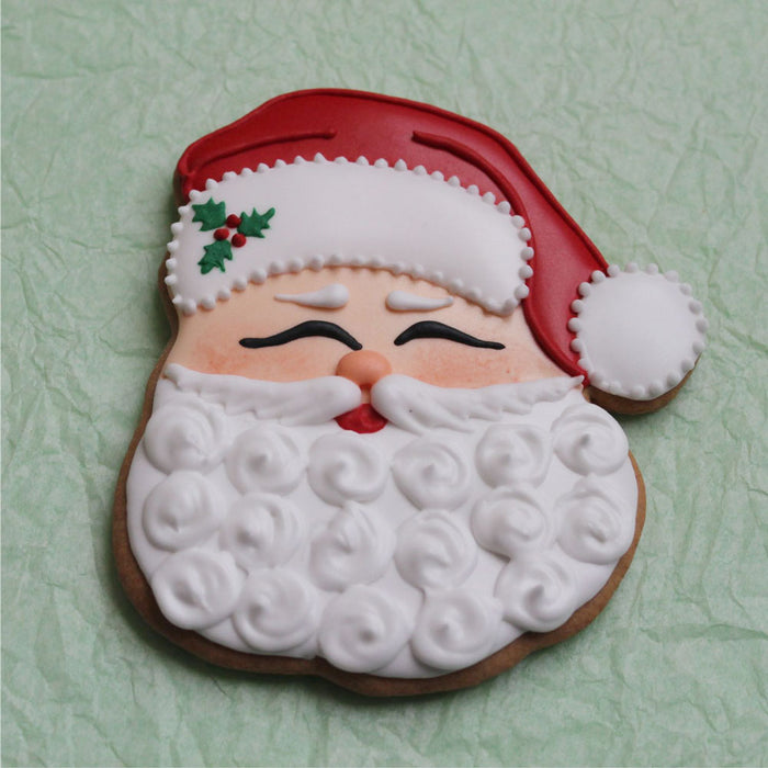 Cookie Cutter Santa Face 4.5in
