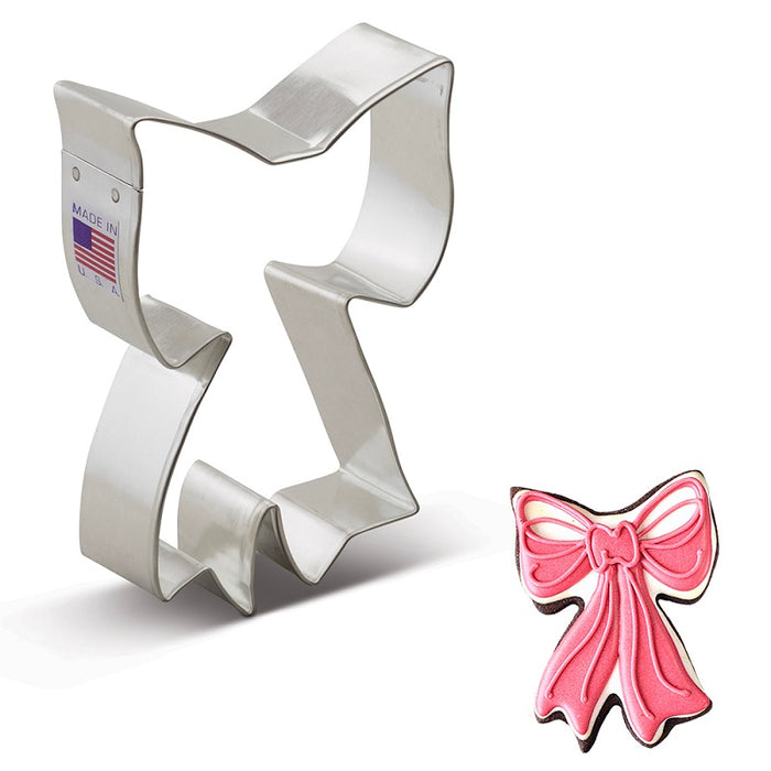 Cookie Cutter Bow/Ribbon 4in