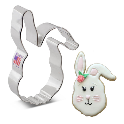 Cookie Cutter Rabbit Face 4in
