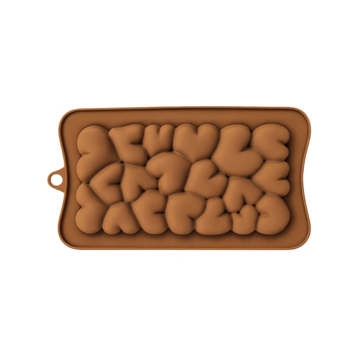 Silicone Mould Heart Cluster