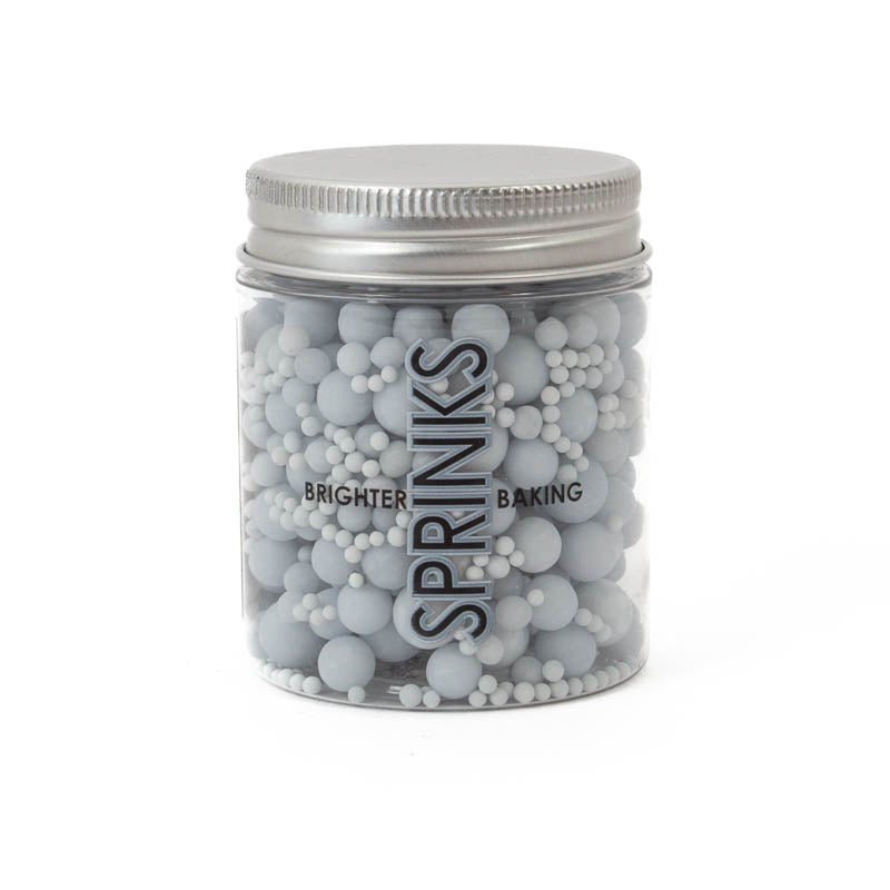 Sprinkles Shapes Pastel Powder Blue Bubble 75g