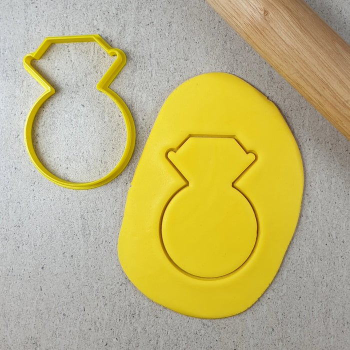 Cookie Cutter Diamond Ring