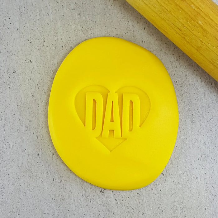Stamp Embosser Heart Dad