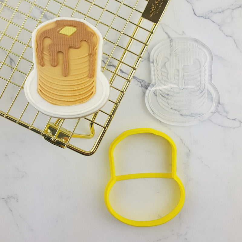 Debosser With Cutter Pancake Stack