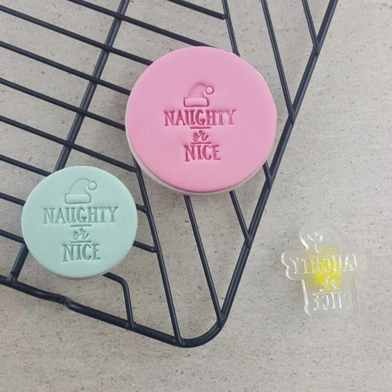 Stamp Embosser Naughty Or Nice