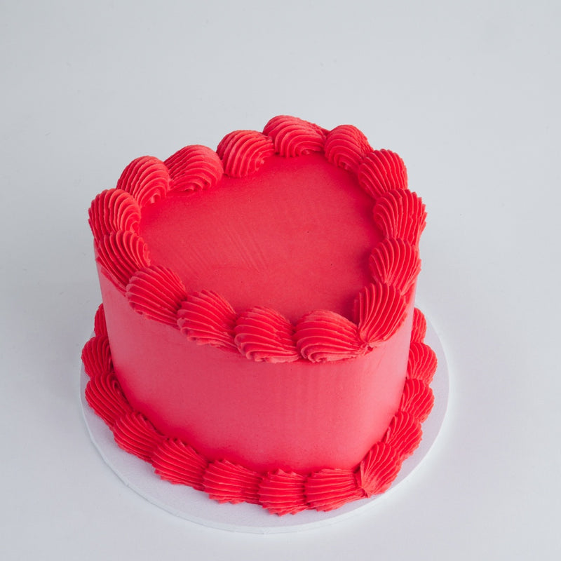 Dressed Cake Heart