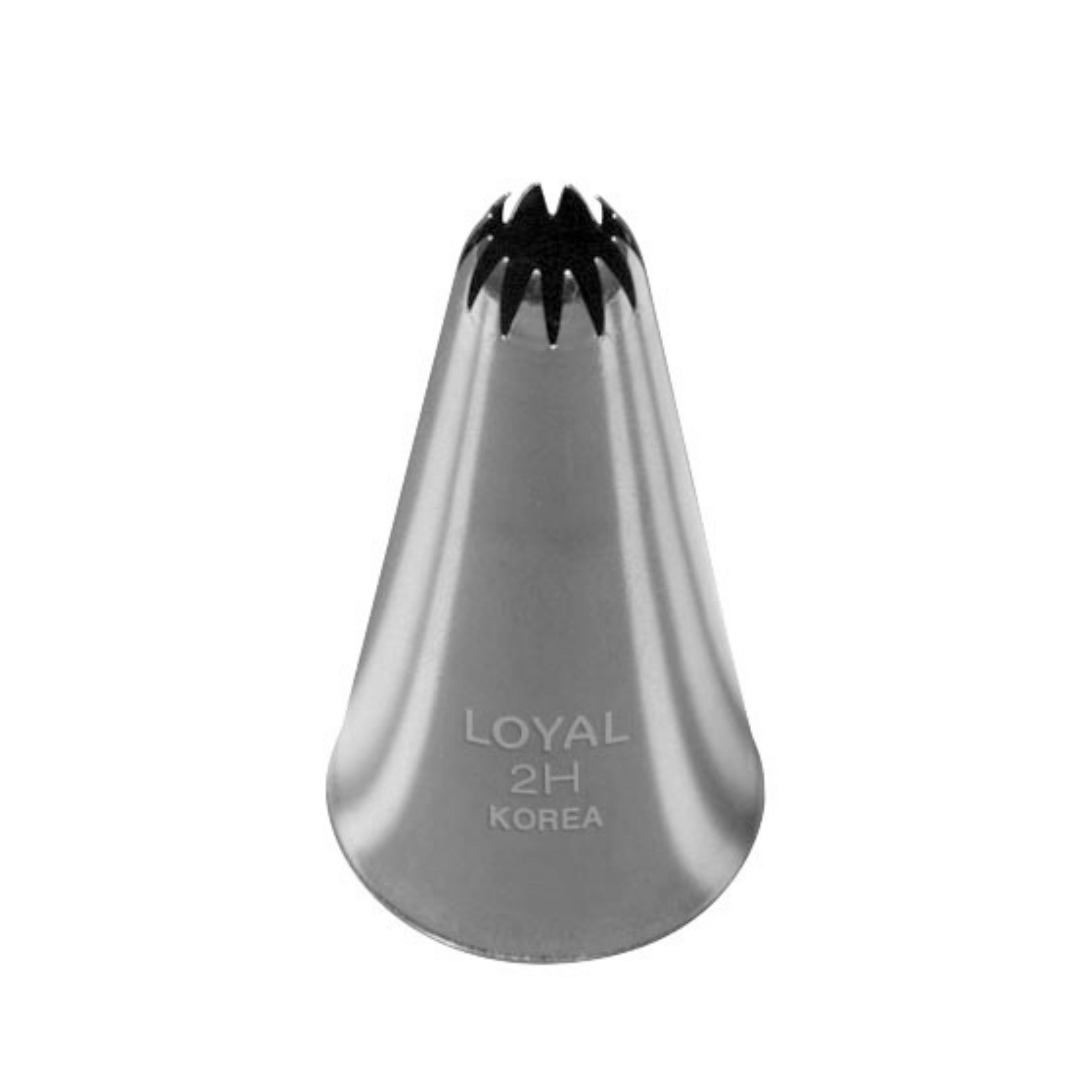 LOYAL Piping Tip Closed Star 2H Cakers Warehouse