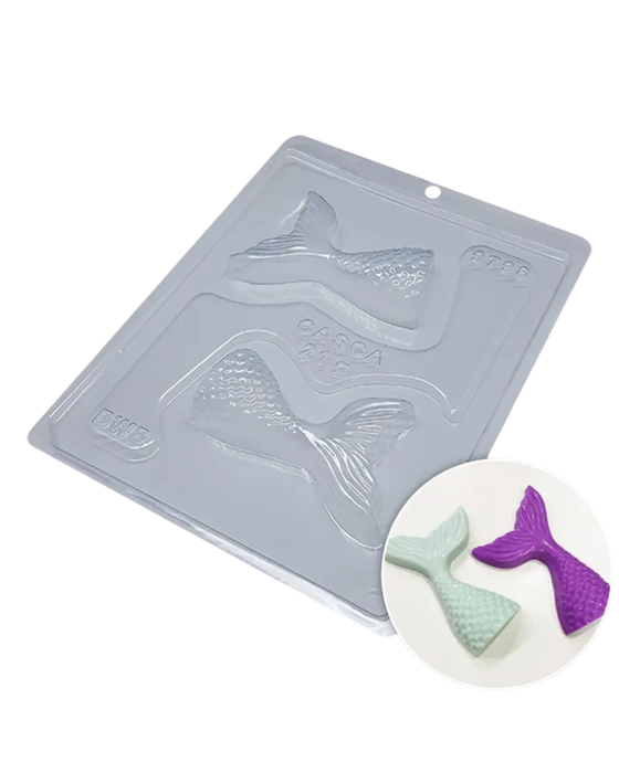 Plastic Mould Mermaid Tail Medium