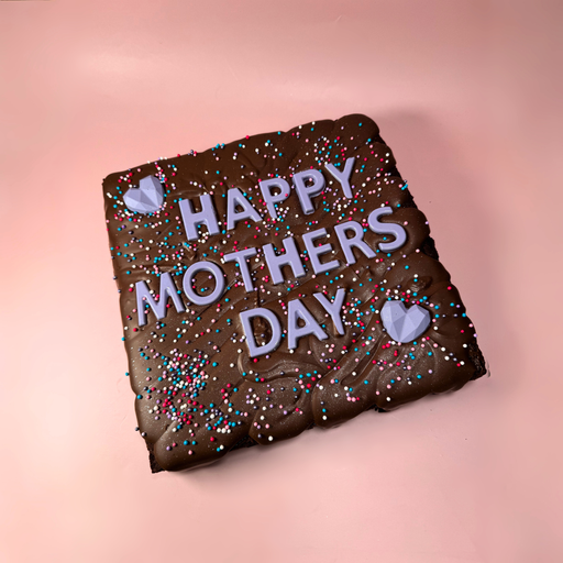 Mother's Day Brownie Slab