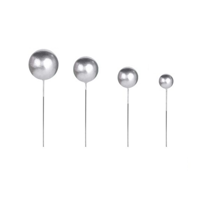 Silver Ball Topper 20pc