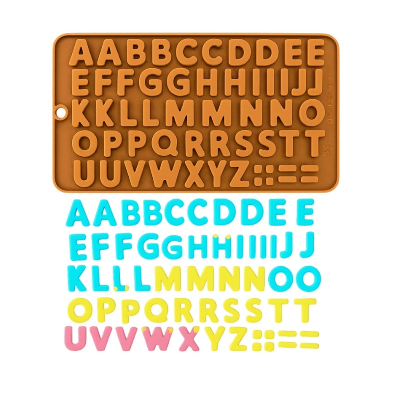 Silicone Mould Alphabet Letters