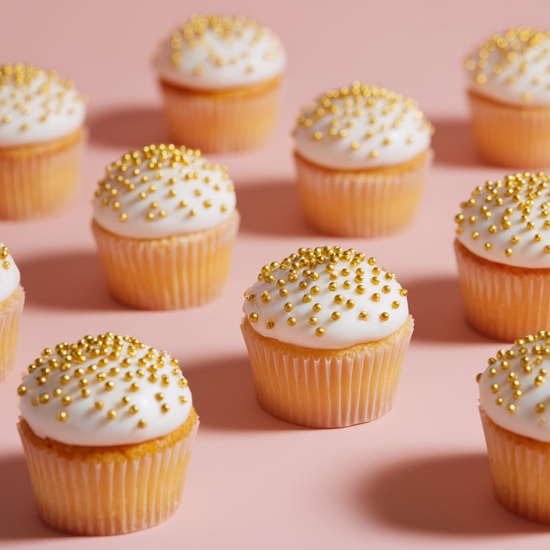 Shiny Gold Cachous 2mm