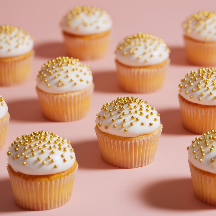 Shiny Gold Cachous 2mm