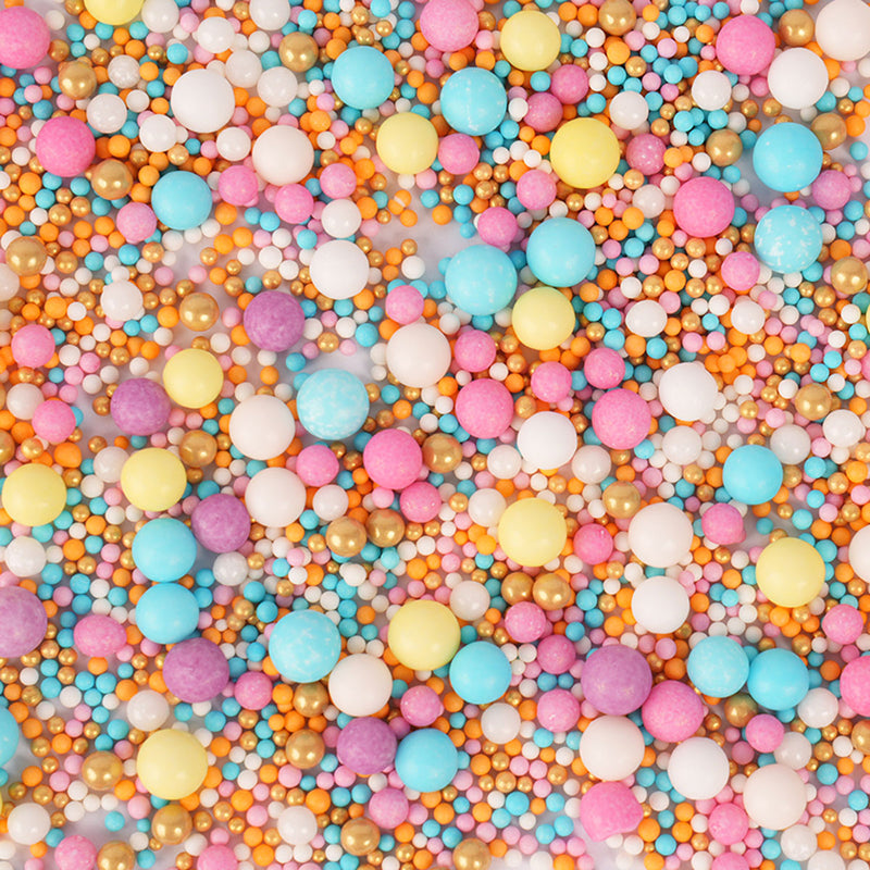 Sprinkles Shapes Pastel & Gold Bubble Bubble 75g