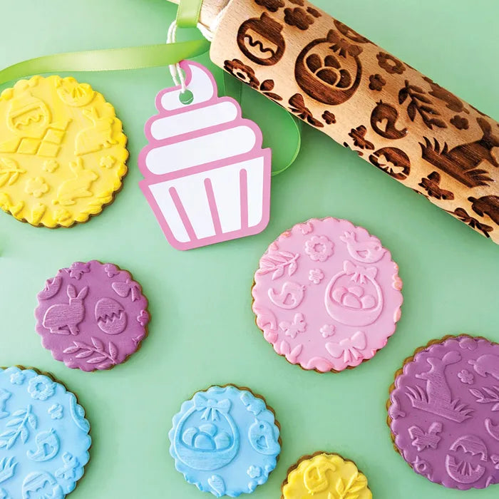 Wooden Easter RollingPin