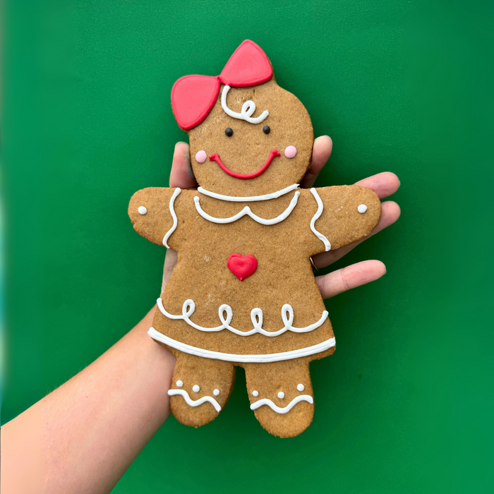 DIY Giant Gingerbread Kid