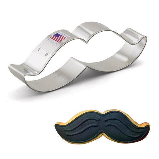 Cookie Cutter Moustache 5in