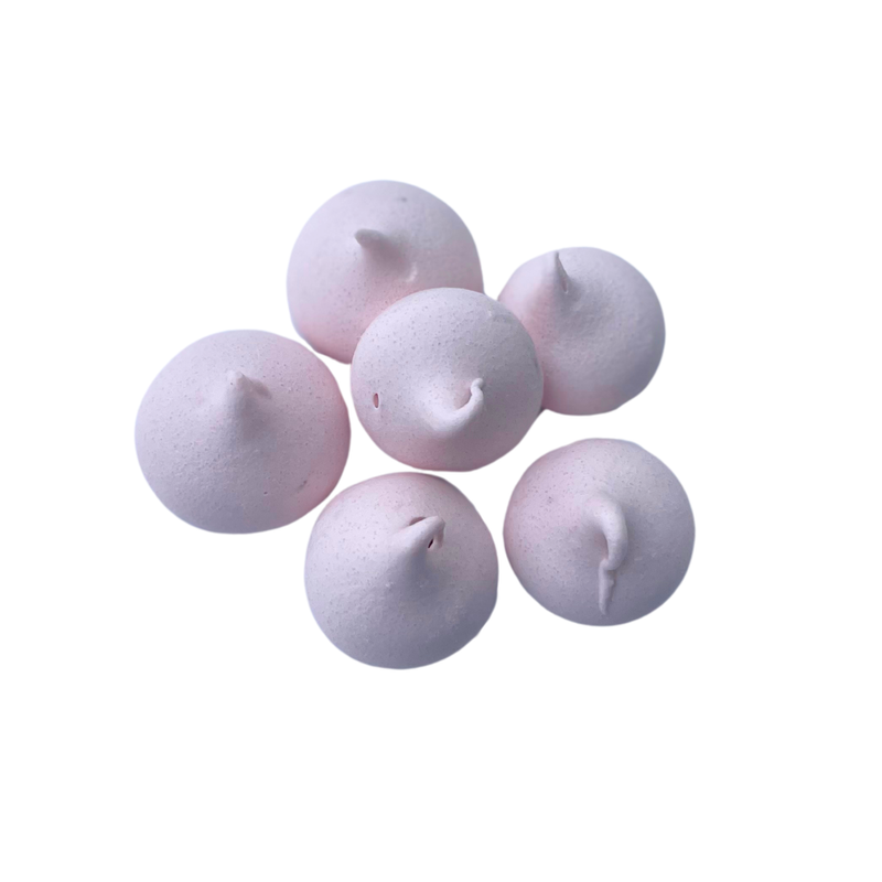 Meringue Kisses 6pc Blush