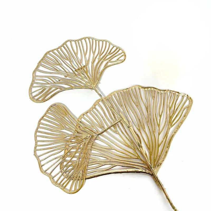 GINKGO LEAF STEM GOLD