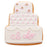 Cookie Cutter Wedding Cake 4in