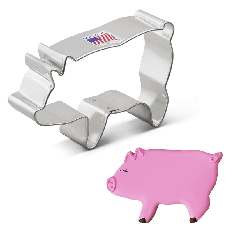 Cookie Cutter Pig 4in