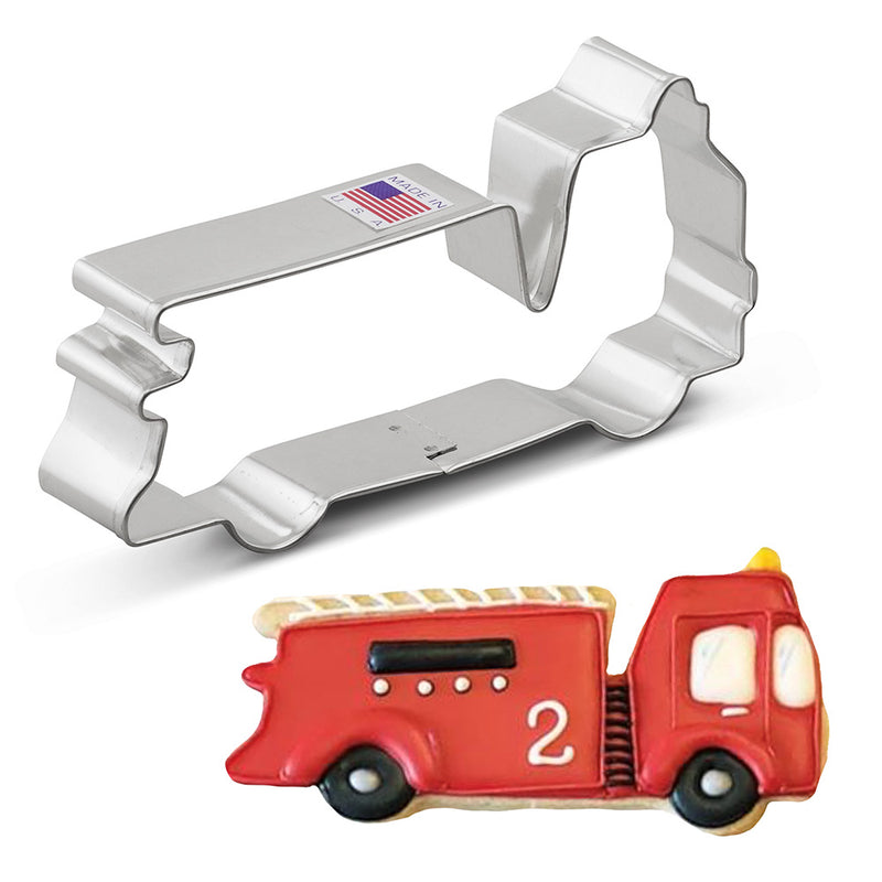 Cookie Cutter Firetruck 5in