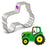 Cookie Cutter Tractor 4in