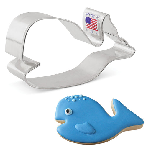 Cookie Cutter Whale 4in