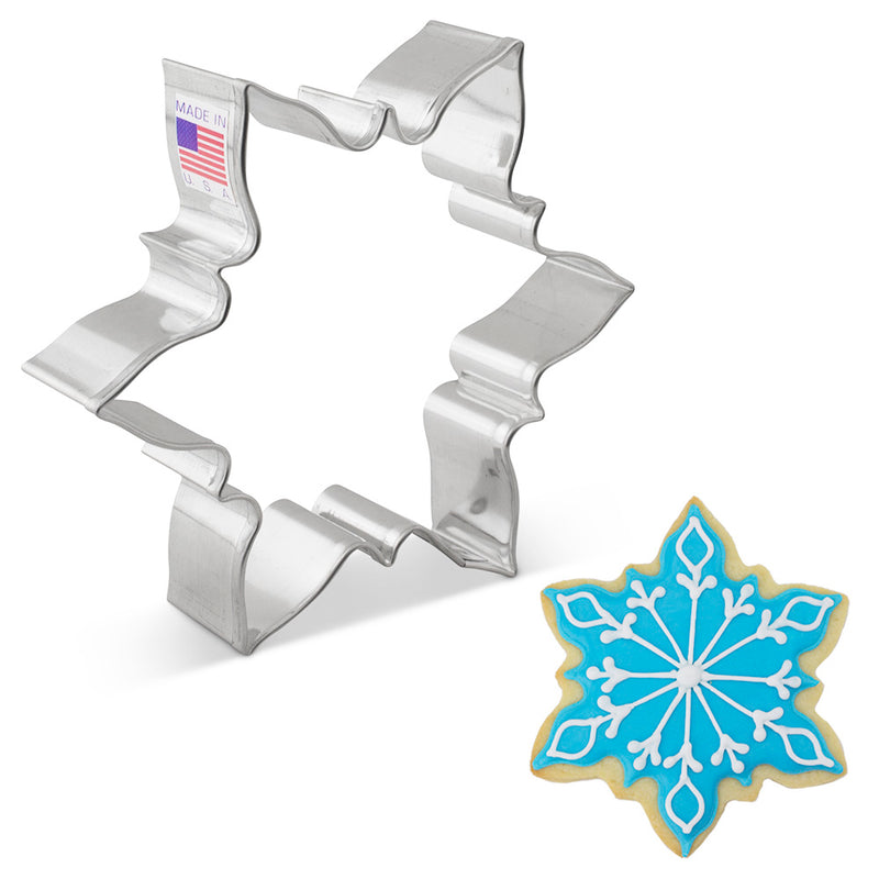 Cookie Cutter Icey Snowflake 4.5in