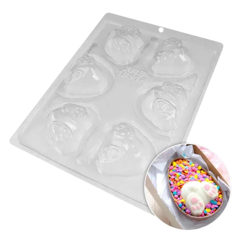 Plastic Mould 3d Bunny Bum