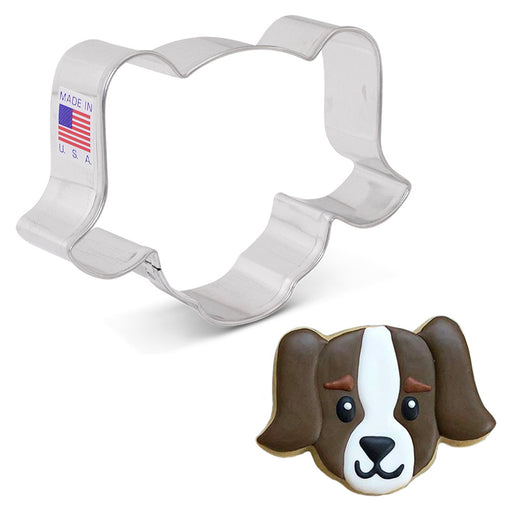 Cookie Cutter Dog Face 4in