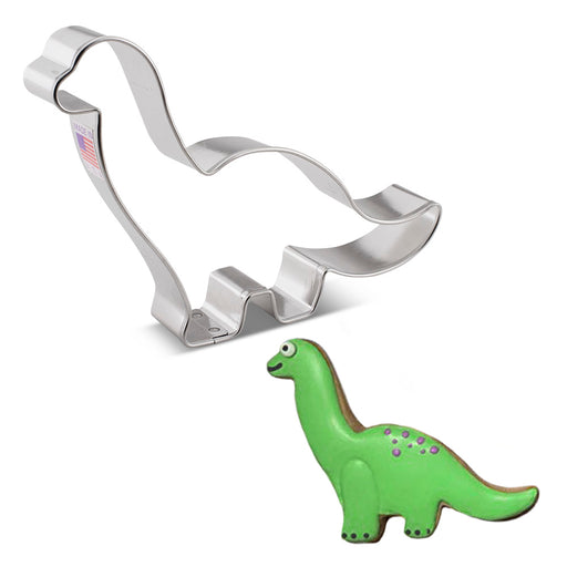 Cookie Cutter Brontosaurus 4in
