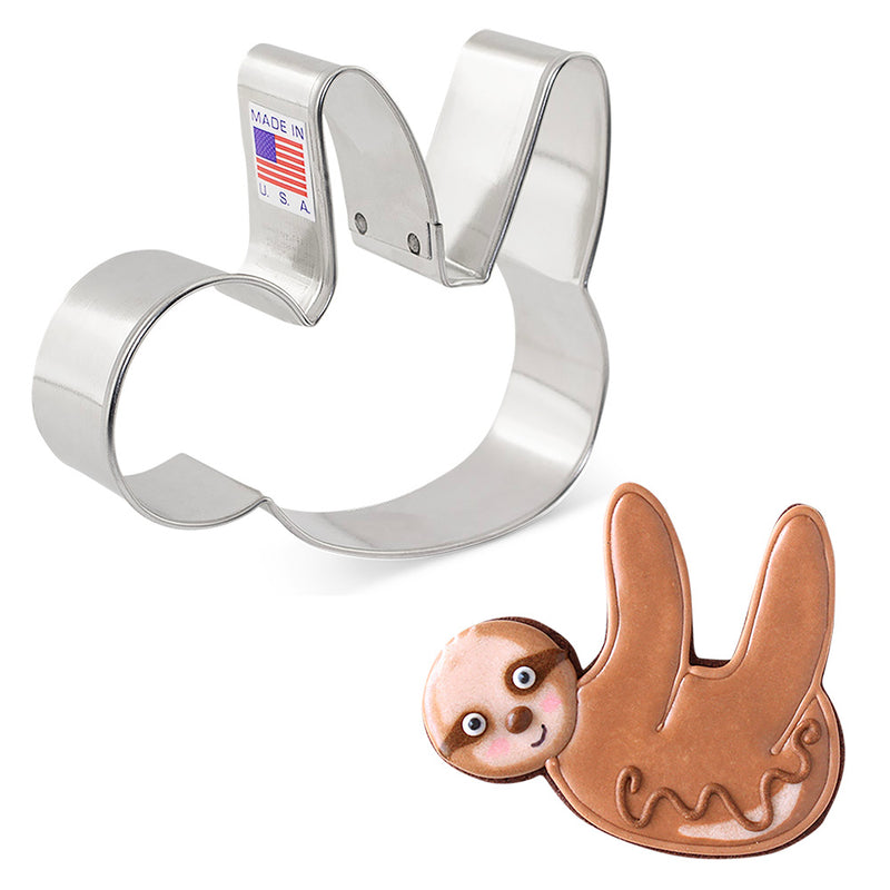 Cookie Cutter Sloth 4in
