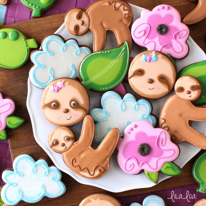 Cookie Cutter Sloth 4in