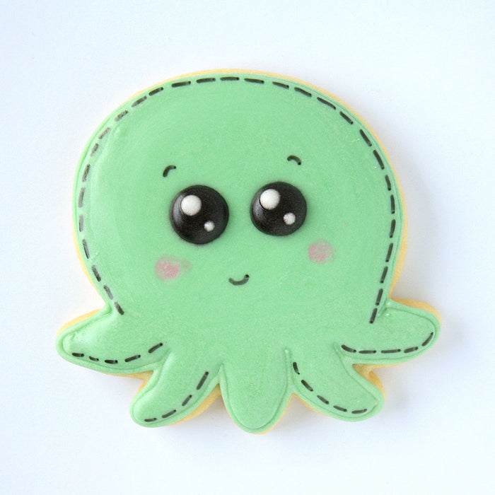 Cookie Cuuter Cute Octopus 3in