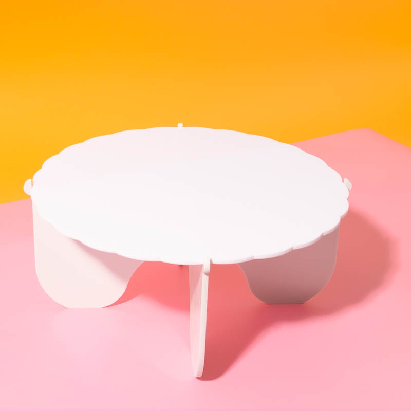 Acrylic Cake Stand White