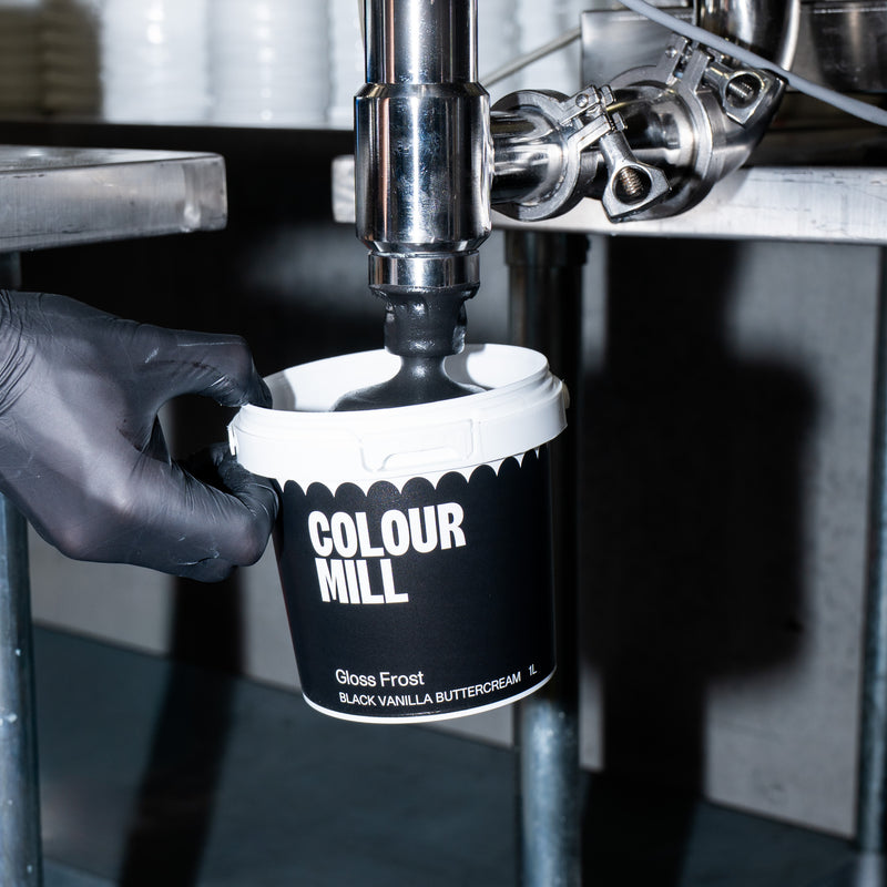 Gloss Frost Buttercream Black 1L