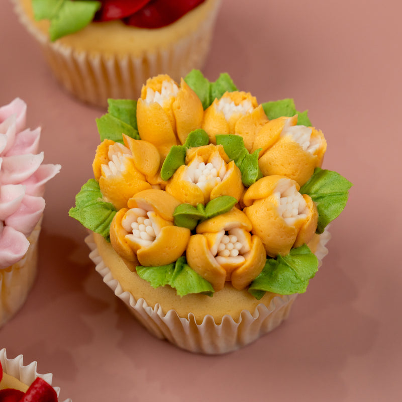 Floral Cupcake Class - Saturday 18.4.26 12pm